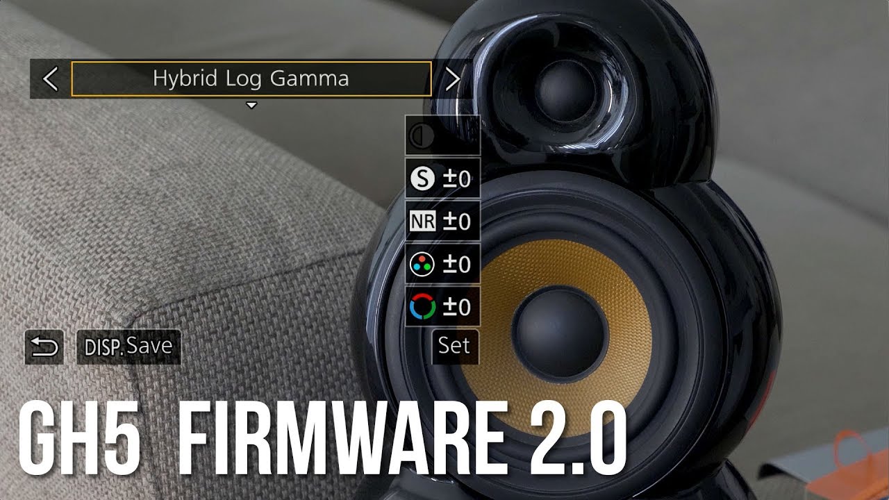 GH5 FIRMWARE 2.0 - All-intra vs LongGop - HDR 4k HLG video - Lumix Tether Software