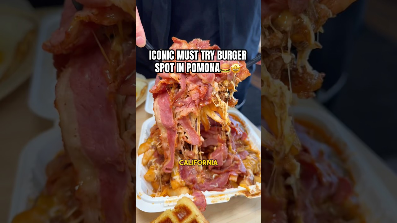 ICONIC MUST TRY BURGER SPOT IN POMONA