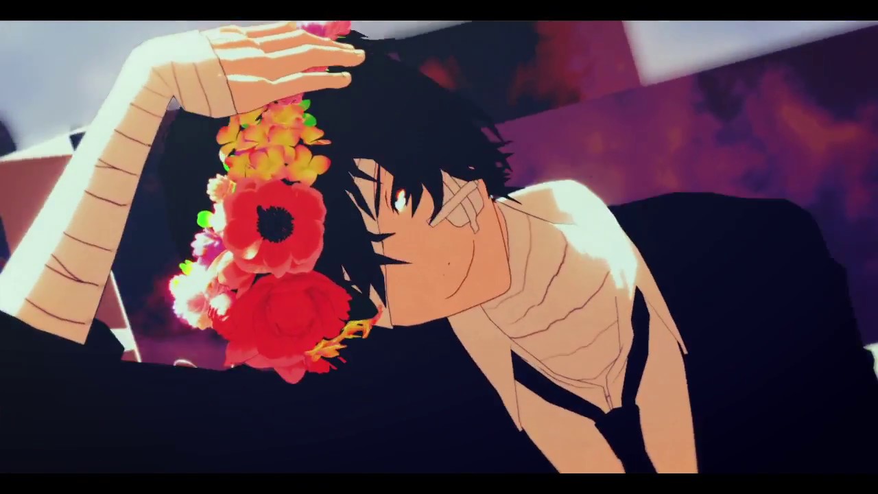 【MMD文スト】黒だざさんでさようなら、花泥棒さん