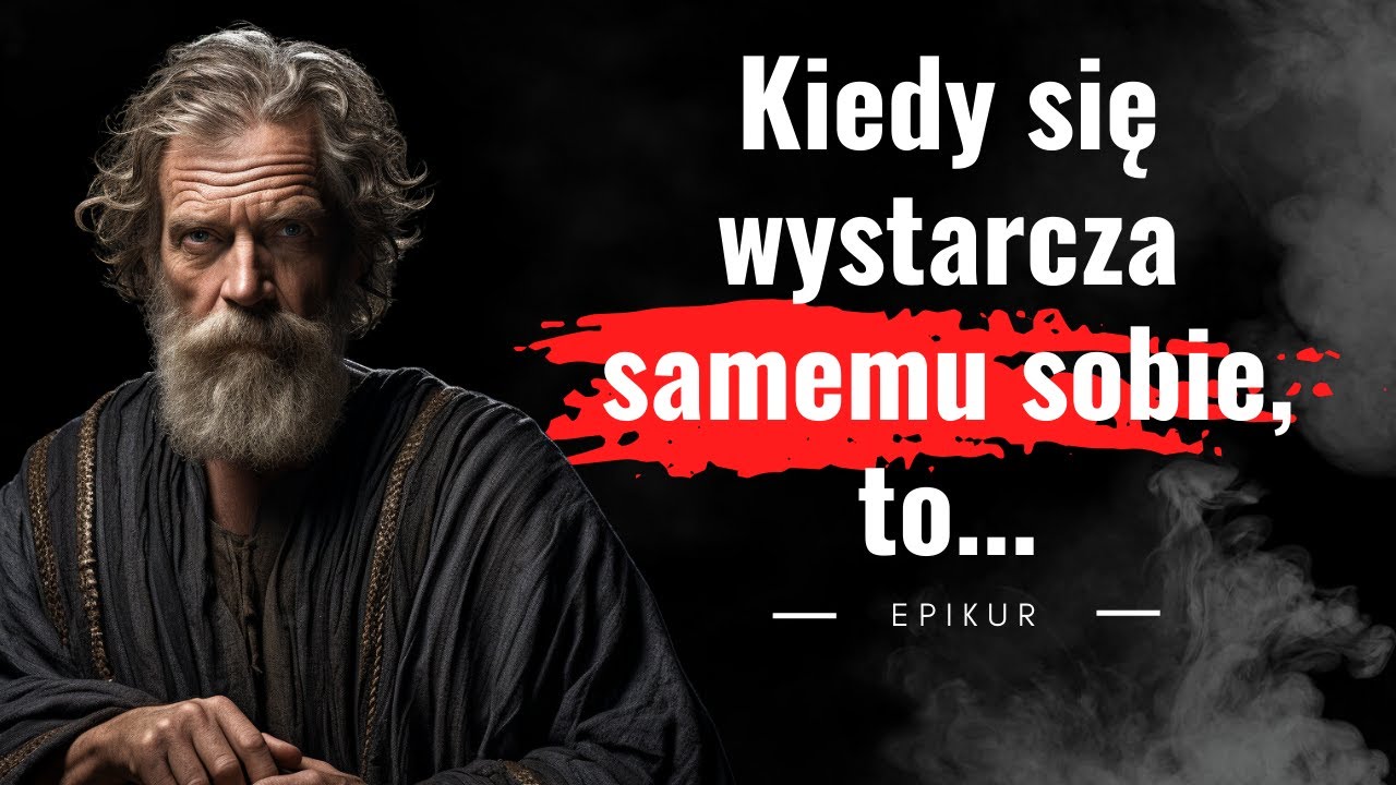 Epikur. Mądrość sławnego filozofa. Inspirujące cytaty. Refleksje nad życiem. Odkrywanie przyjemności