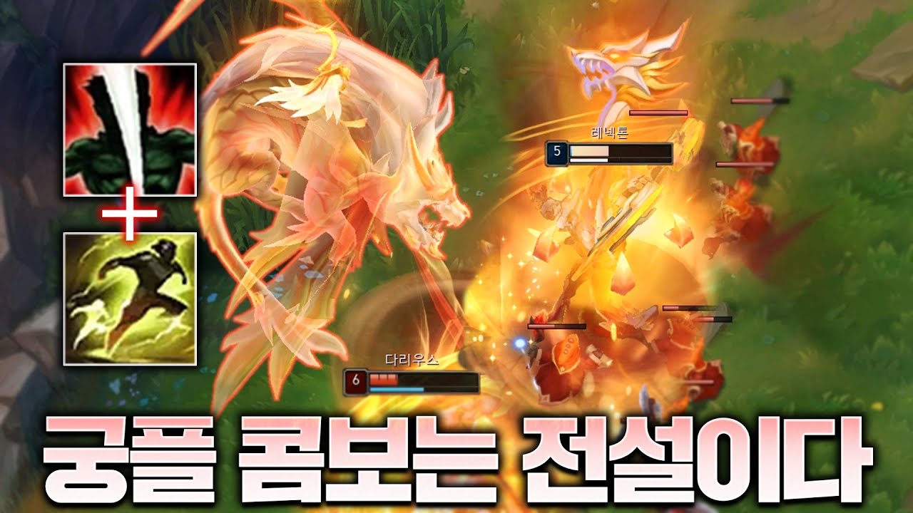 멋과 실용성 모두를 챙긴 다리우스의 히든 콤보ㄷㄷ [롤 스간]