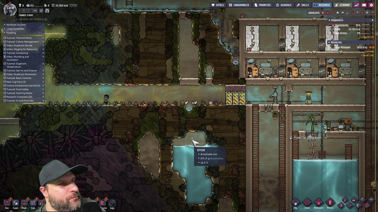 Oxygen Not Included LIVE | Base Building, Oxygen Problems & Colony Chaos!