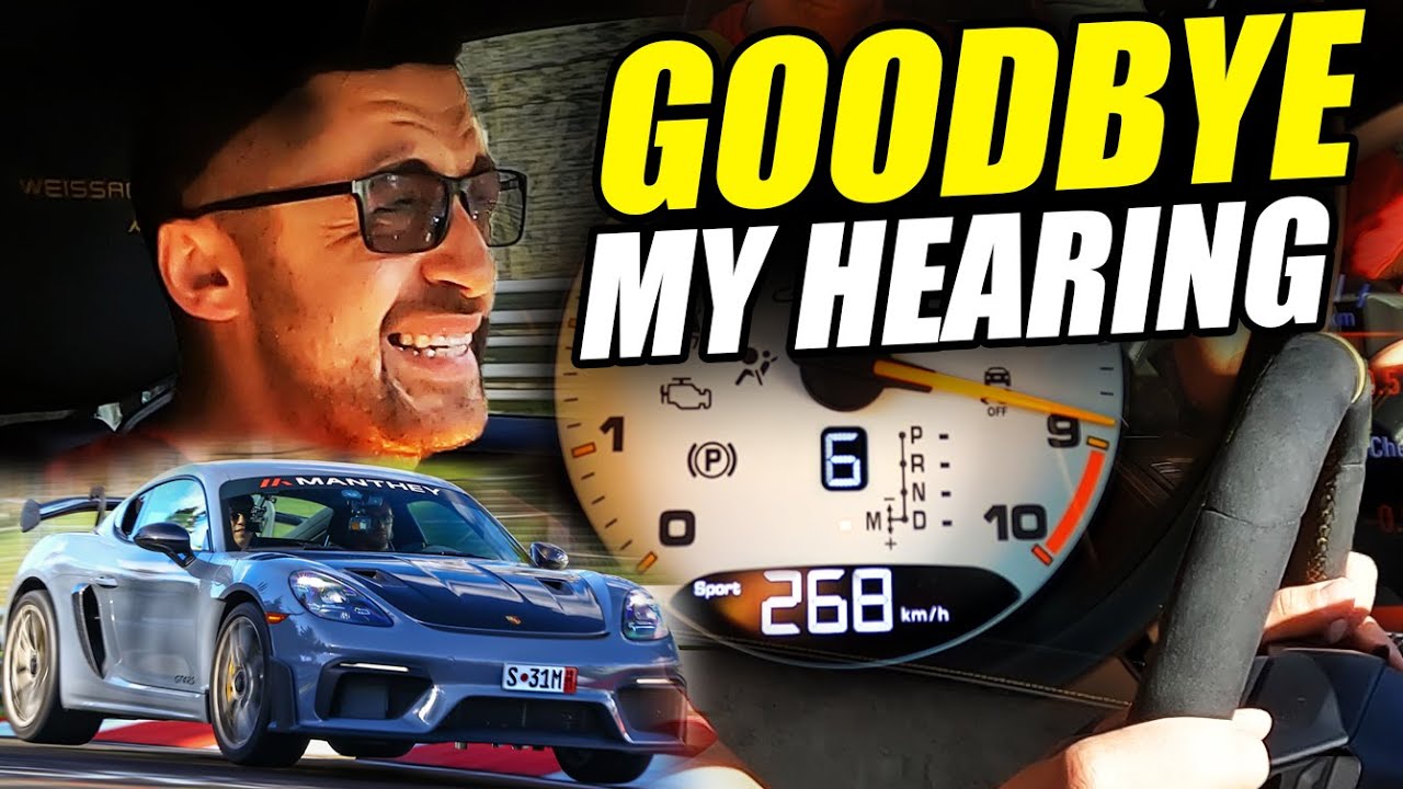 WILD & LOUD! Porsche Cayman GT4 RS: My First Drive // Nürburgring