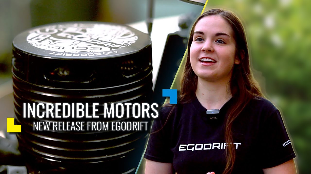 See the coolest RC heli motors from EGODRIFT - RELEASED TODAY