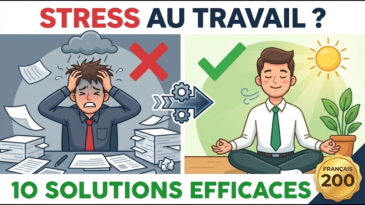 Stress au Travail : 10 Solutions Efficaces pour Retrouver la Sérénité