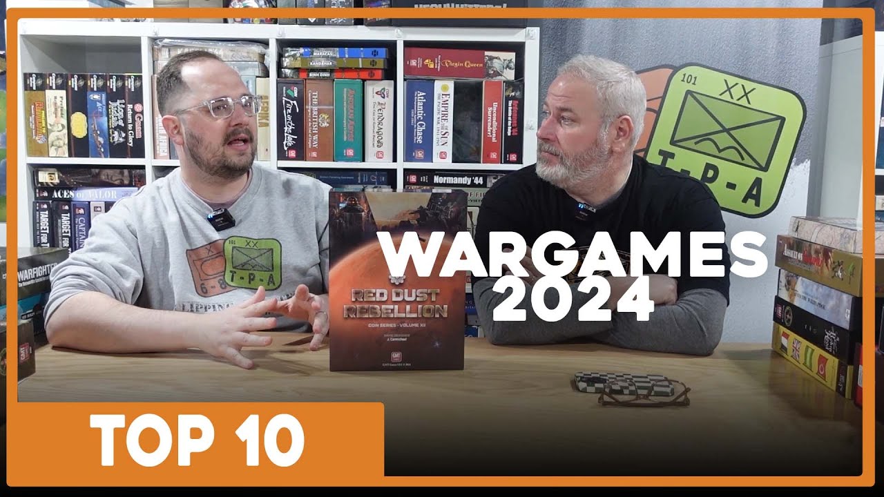 Top 10 Wargames | 2024 | The Players' Aid
