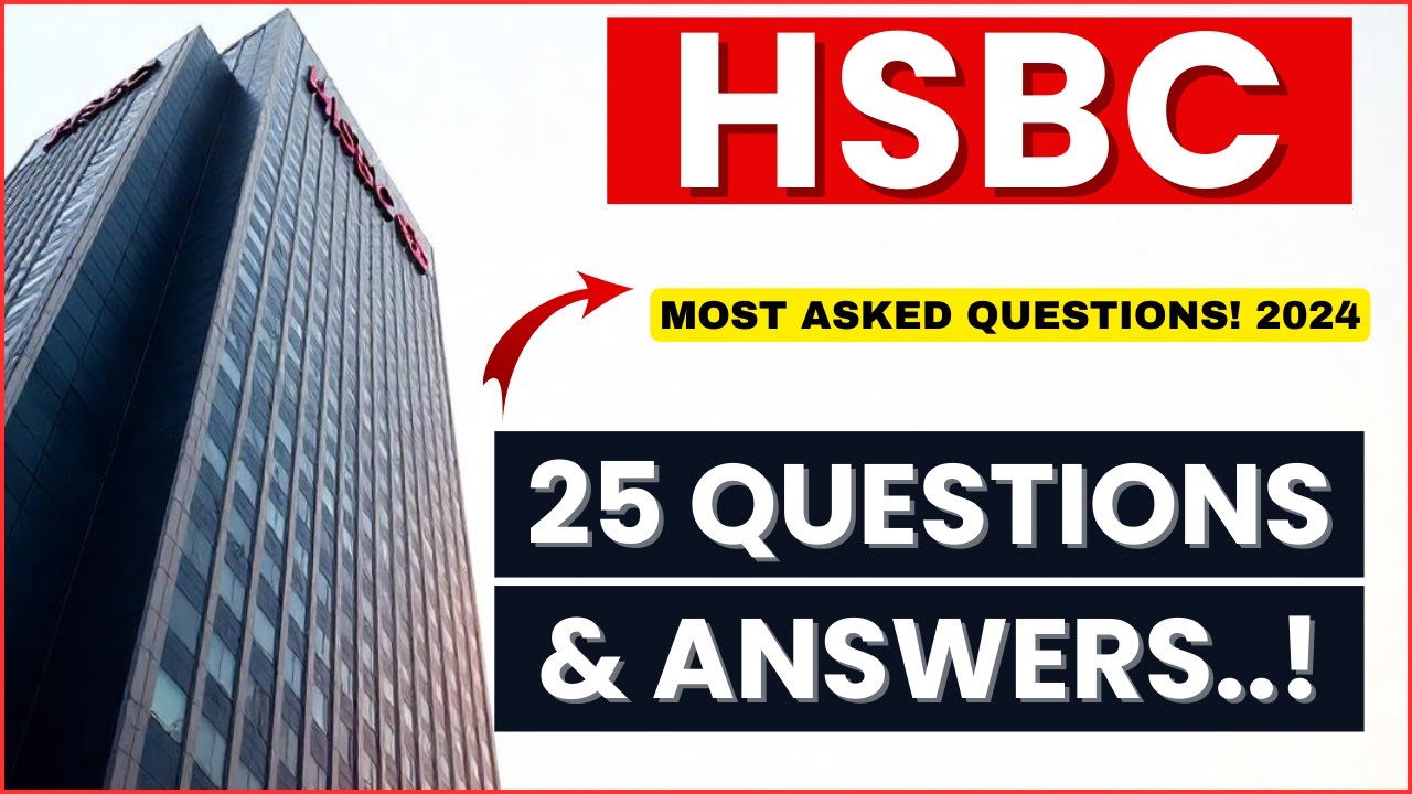HSBC Job Interview Tips & Tricks 2025 | Real Questions & Best Answers