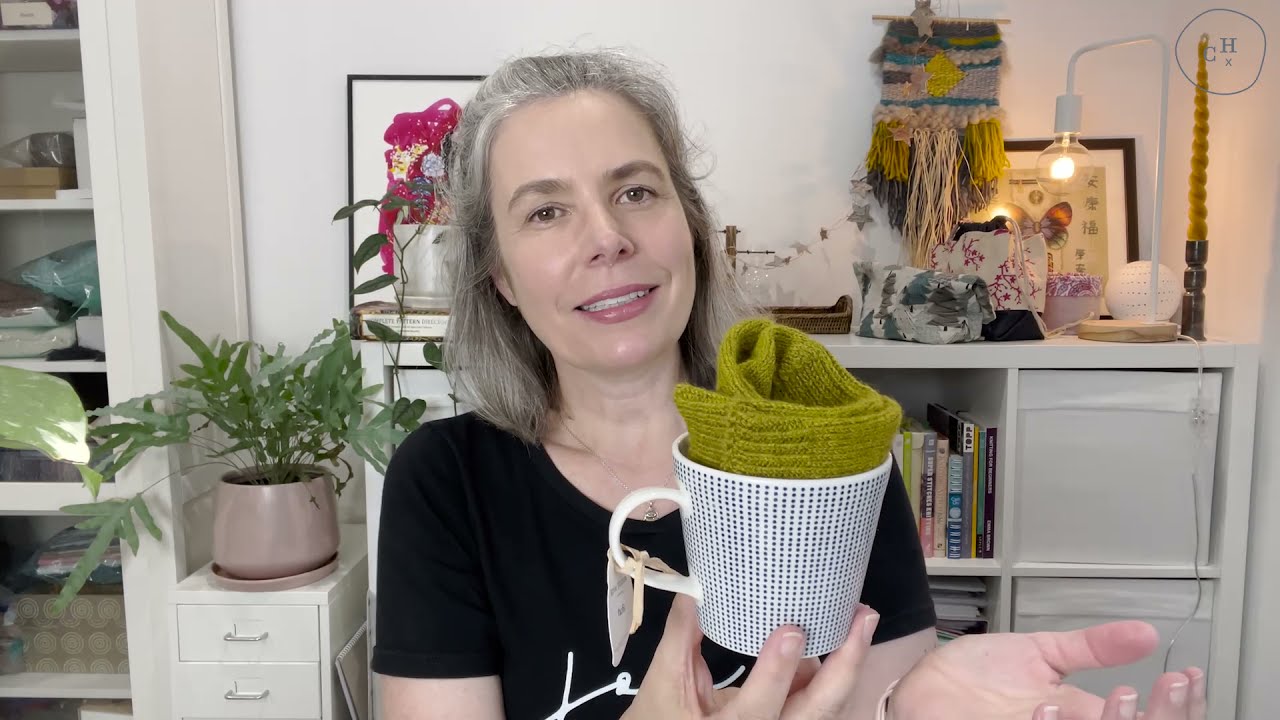 Hat knitting and secret santa swaps