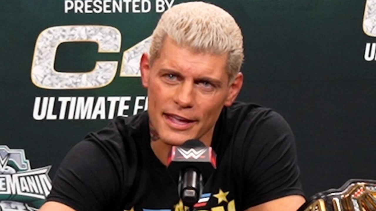 CODY RHODES WWE WRESTLEMANIA 40 PRESS CONFERENCE!