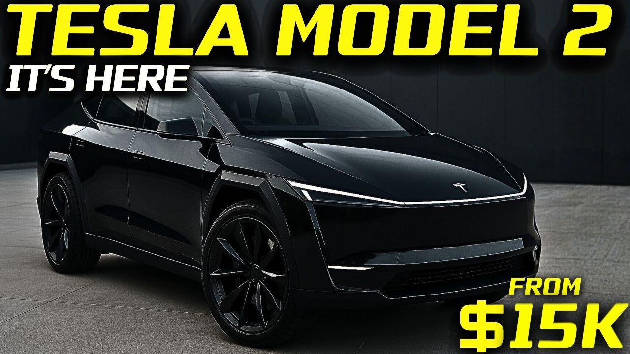 ОНА ЗДЕСЬ! TESLA MODEL 2 2026 Senior Mode за 15 000 долларов: чип класса AI5 + связь Starlink + у...