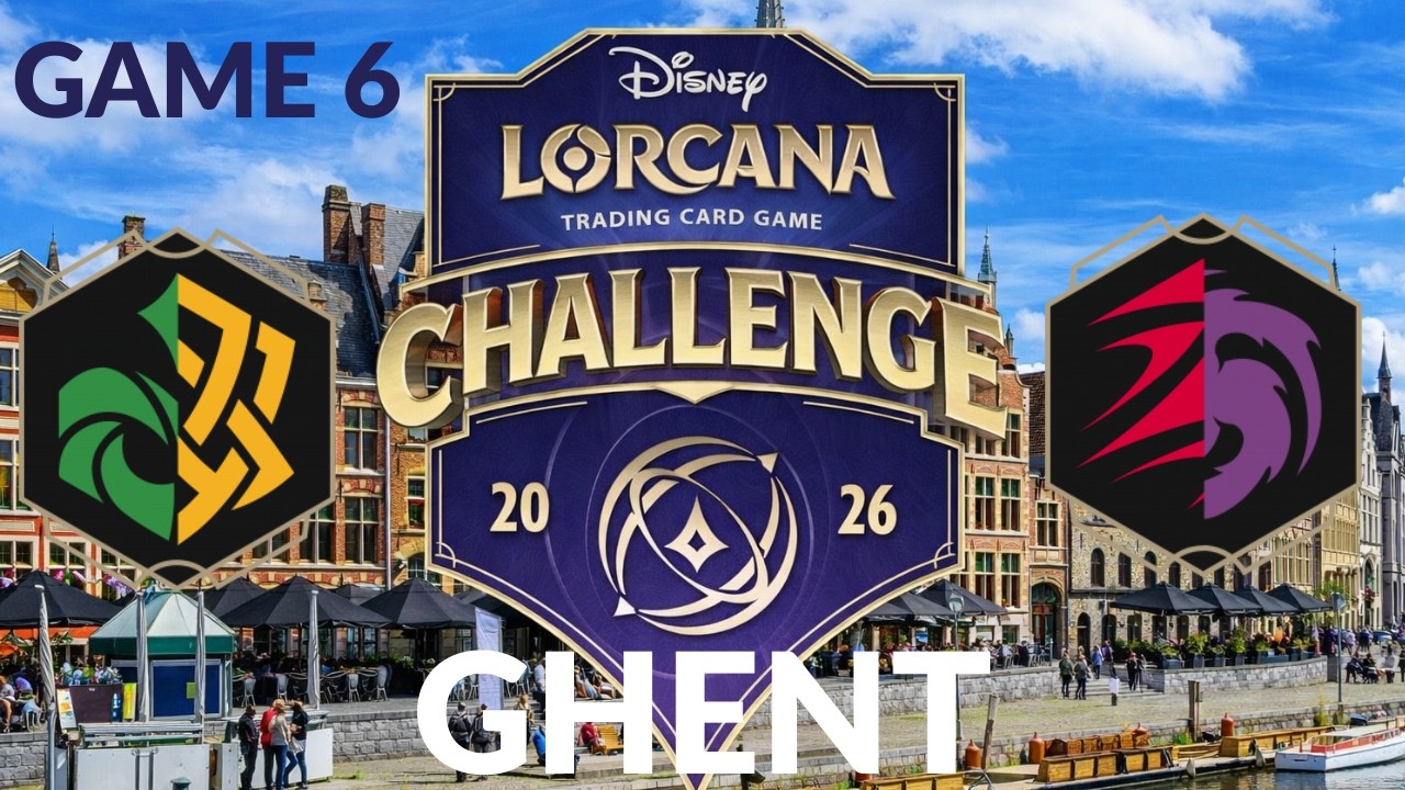 GAME 6 | AMBER EMERALD VS. RUBY AMETHYST | DISNEY LORCANA GHENT 2026