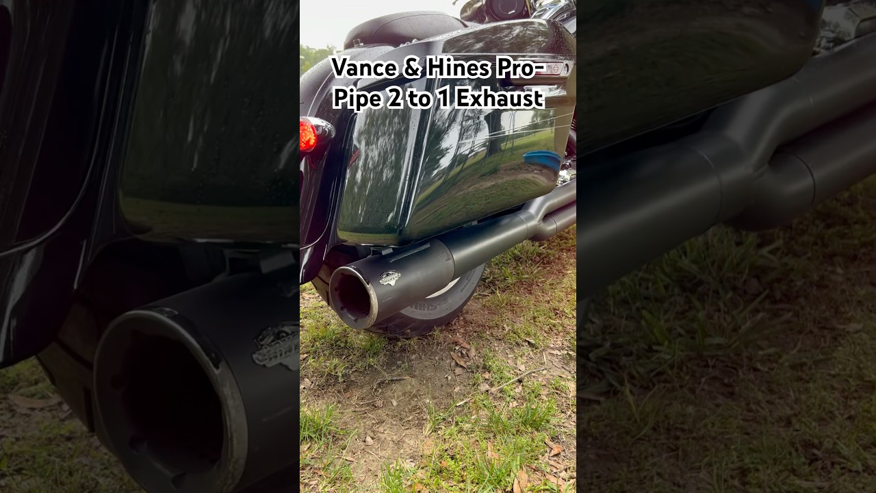 Vance & Hines Pro-Pipe 2-into-1 Exhaust 2016 Harley Davidson Street Glide