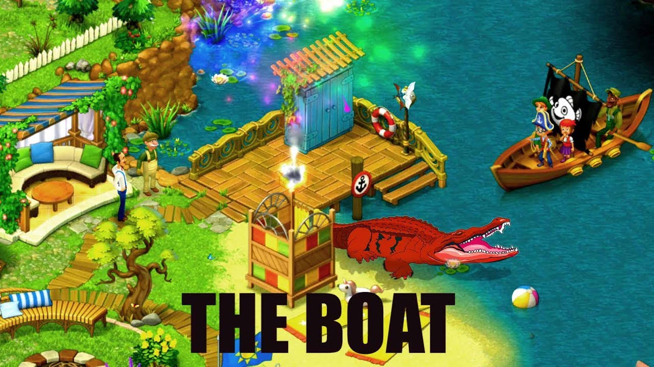 Gardenscapes area 10 day 3 REEQUIP THE BOAT restoredGardenscapes is a free android & iOS game