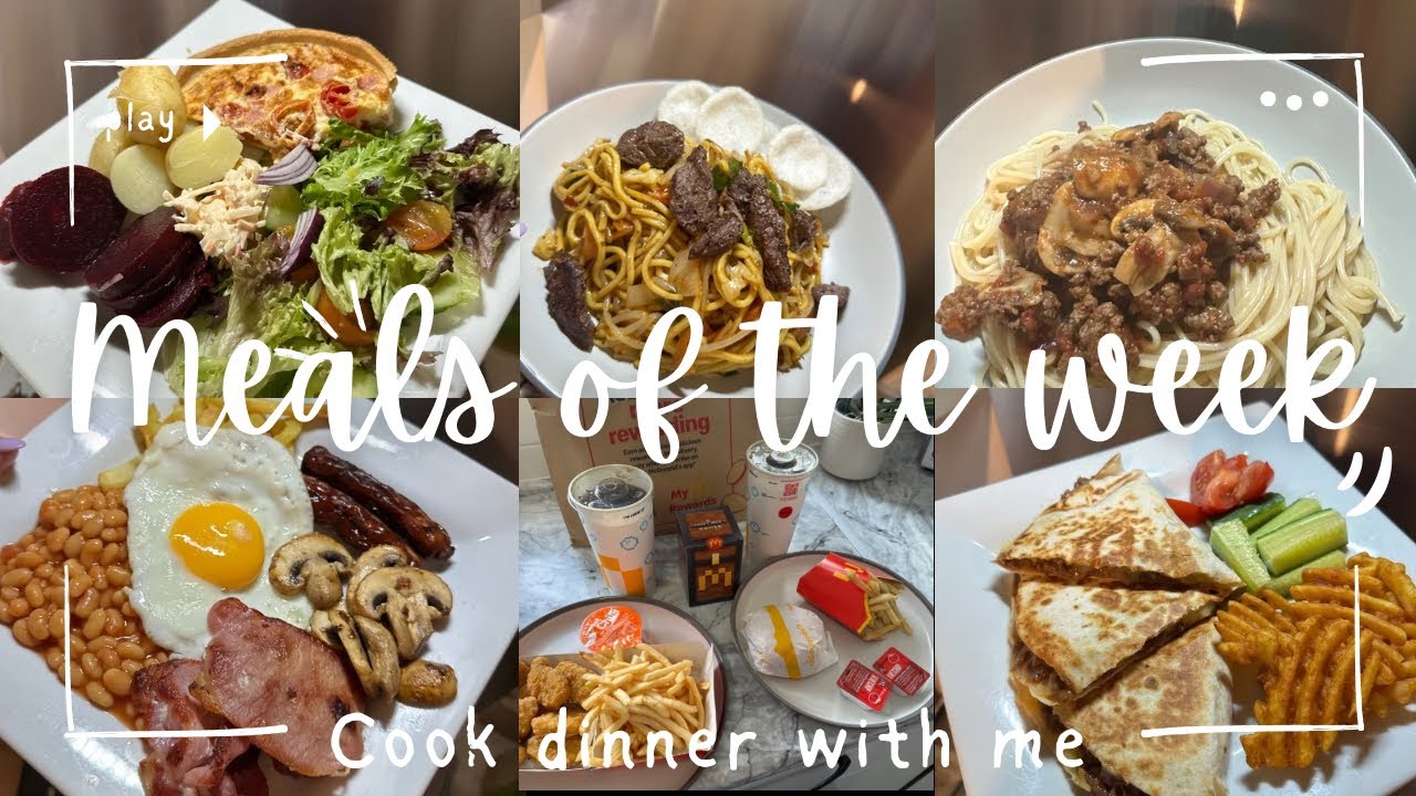 Meals Of The Week.. Quick & Easy Meals For The School Holidays🤍 Dinner Ideas UK, Family Meals🤍