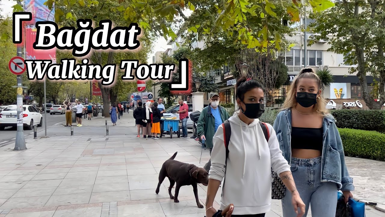 Exploring Istanbul Bağdat Street Walking Tour | Asian side| Istanbul City 🇹🇷