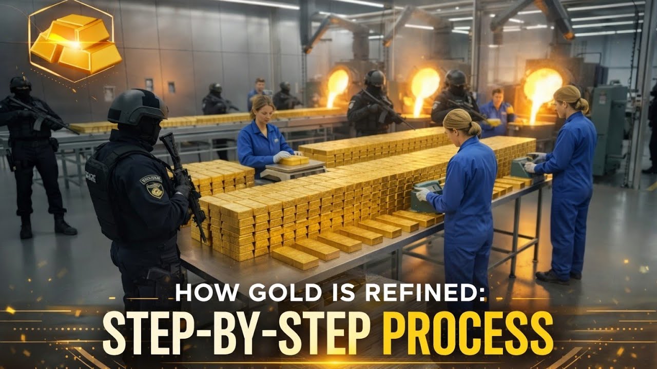How Gold Is Refined: Step-by-Step Process