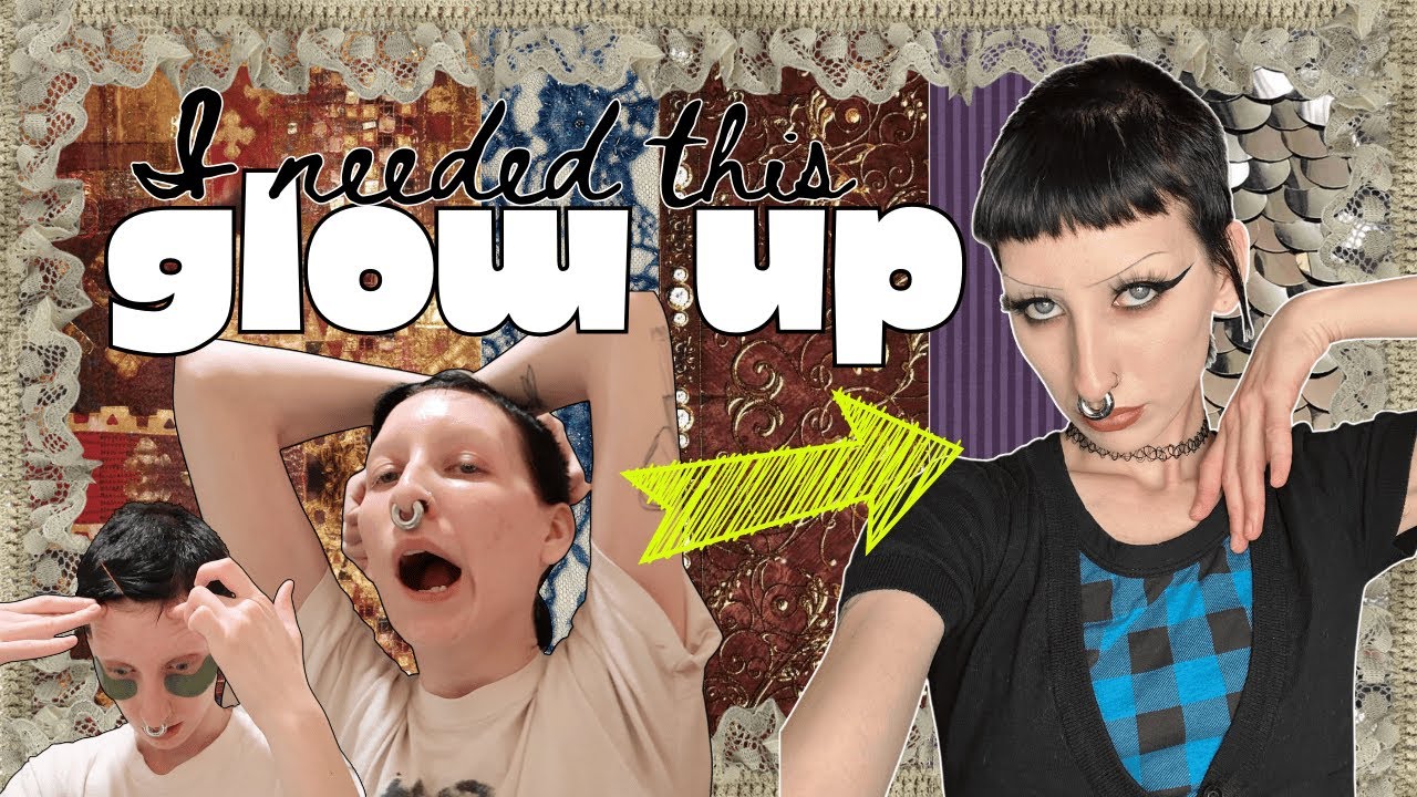 I am a shell of the person I used to be (glow up with me) | thrifting, skincare, makeup, & a chat