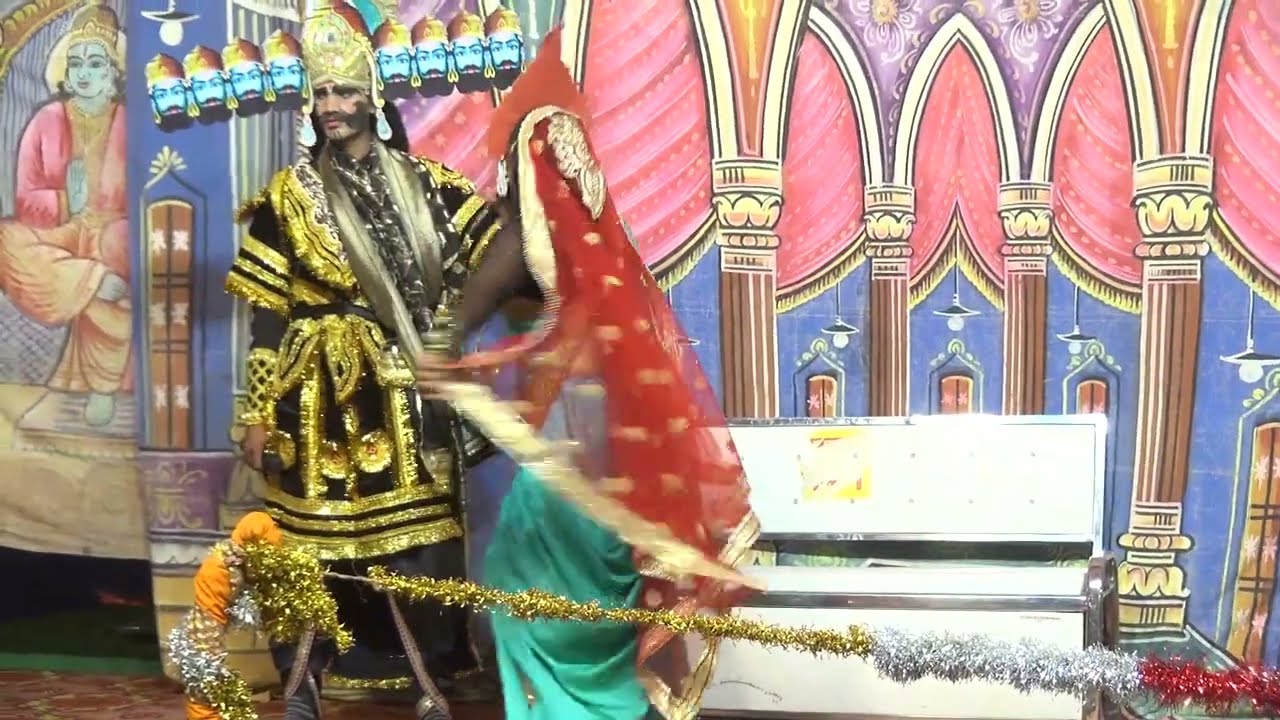 रावण सम्बद्ध कोशल्या संबद्ध की लीला देखते ही आपका दिल भर आयेगा  रामलीला सम्बन्ध प्रोग्राम अजनर 