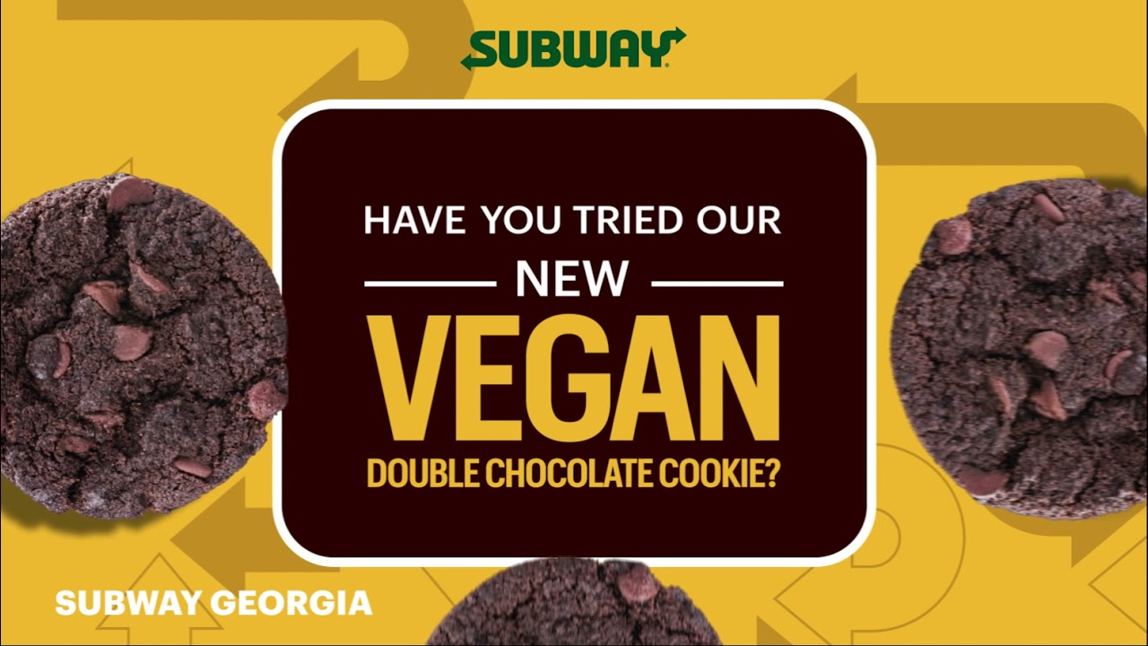 subway - new vegan cookie