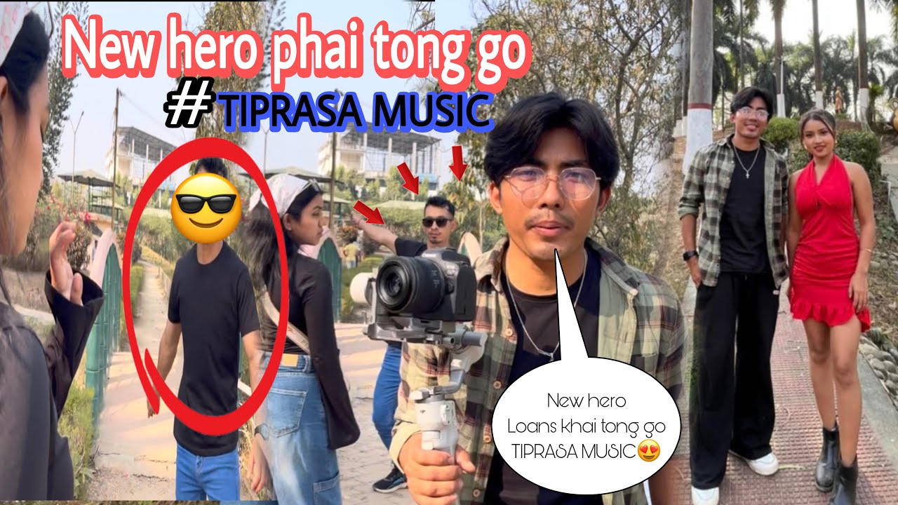 Nayok Kwtal  phai tong go tei sa  Ready tong di 😍// Shooting go thang nai tini khe 🤝