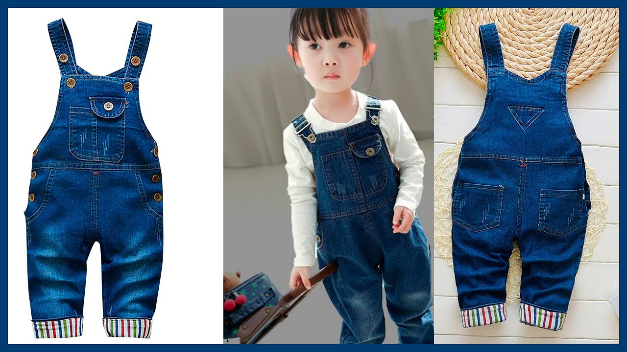DIY OVEROL Jeans para bebe (PATRON GRATIS)