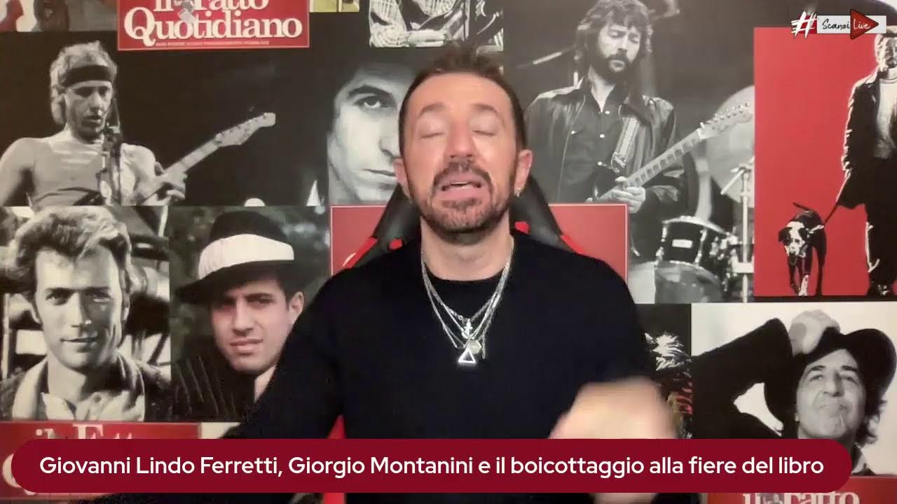 Giovanni Lindo Ferretti, Giorgio Montanini e il boicottaggio alla fiere del libro