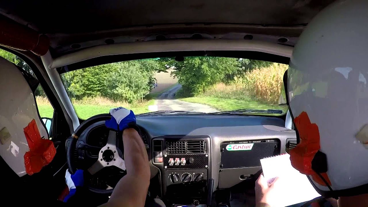 KJS Kaczyce 2015 - Onboard OS 6 Dobosz / Sztwiertnia - VW Polo