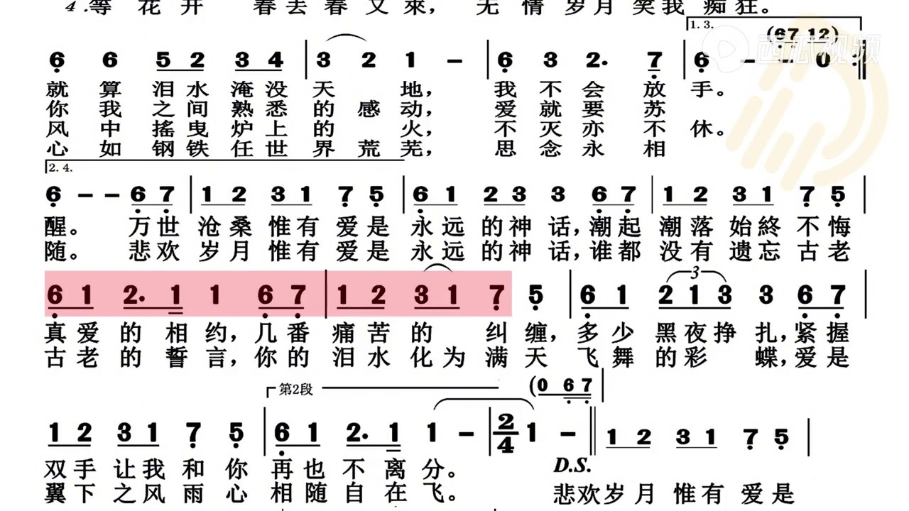 动态谱 美丽的神话