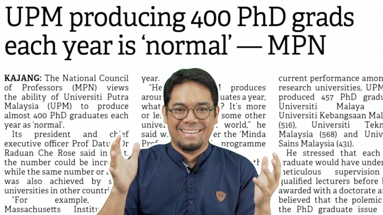 400 PhD: Kita Fokus Pada Isu yang Salah