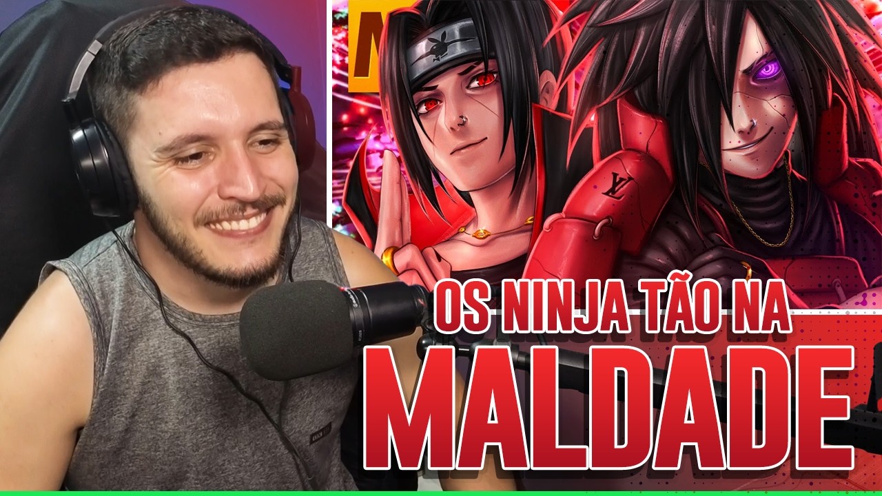 Tipo Itachi e Madara 🔥 (Genju Dos Crias) ft. ÉoDan | MHRAP - REACT