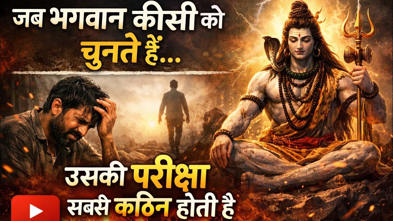 जब भगवान किसी को चुनते हैं... उसकीपरीक्षा सबसे कठिन होती है #alonewithgodmeditation