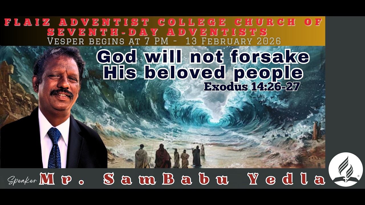 God will not forsake His beloved people—Exodus 14:26-27