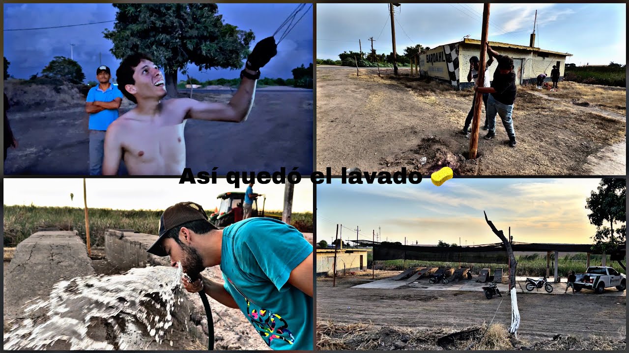 ASÍ QUEDÓ EL AUTOLAVADO TERMINADO AHORA SI QUE SE VENGA EL TRABAJO 😂🧽🚗(elmariomt)‼️