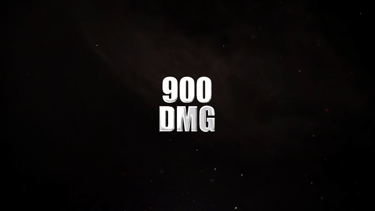 The damage is real. 900dmg