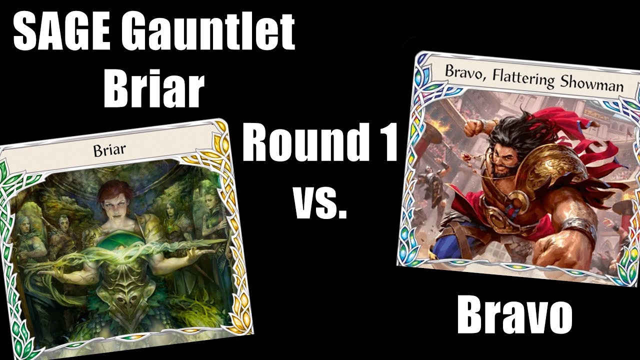 SAGE Gauntlet Briar | Раунд 1 против Bravo, Flattering Showman | Геймплей Серебряного века | Плот...