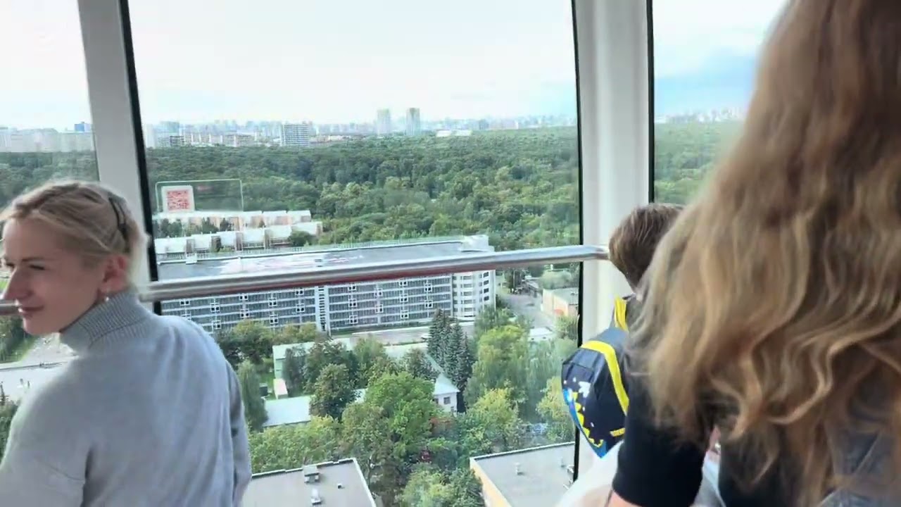 ✨Очень шикарный вид из колеса обозрения в Москве (Август2025)