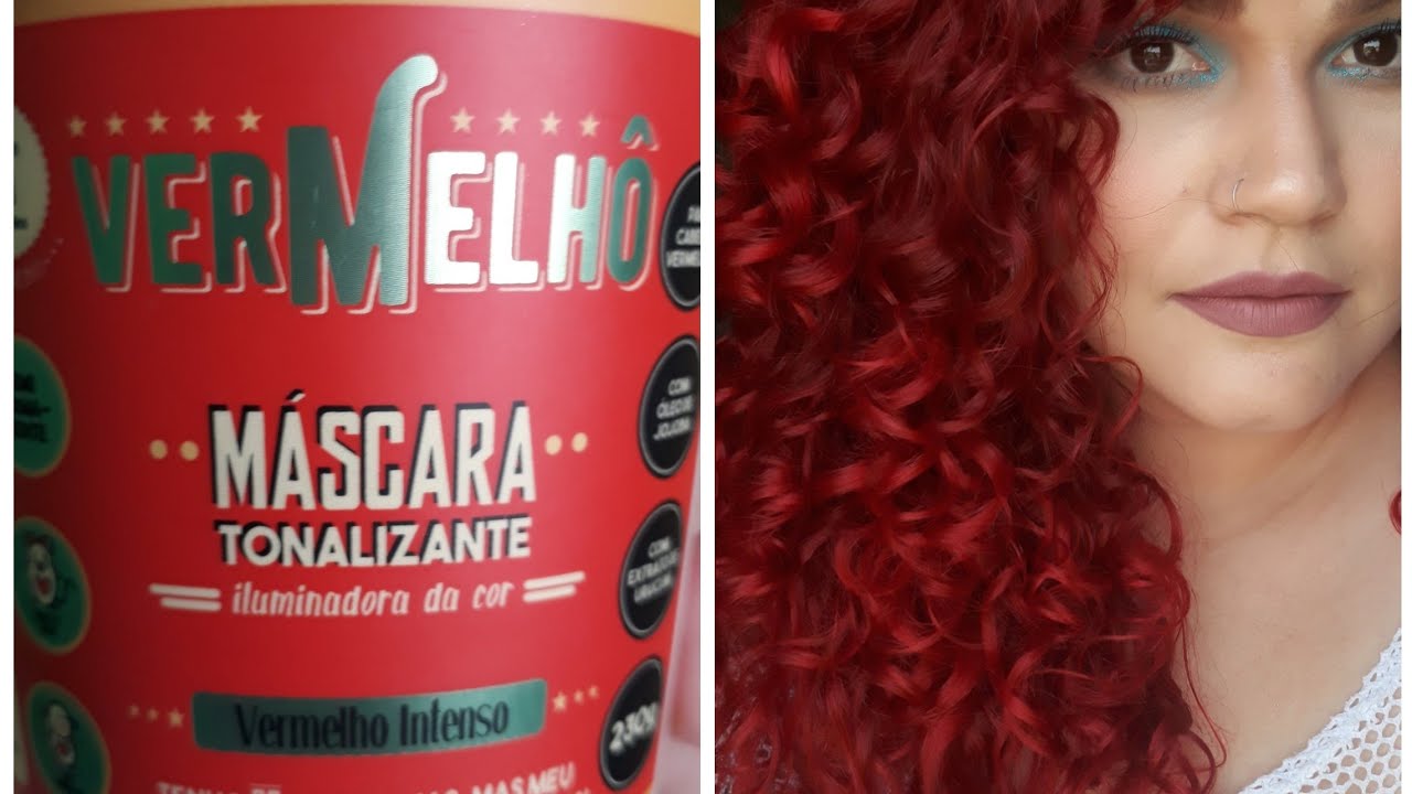 Máscara Vermelhô da Lola Cosmetic (Resenha)