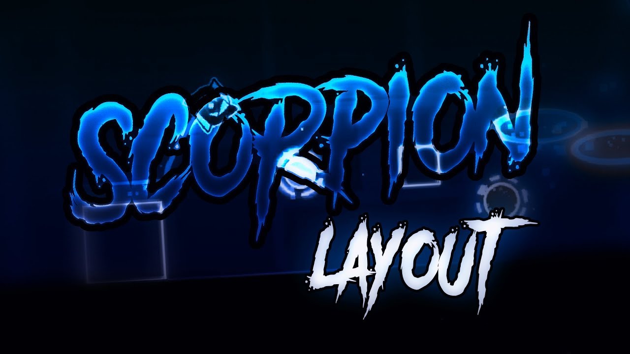 Scorpion | layout by me (cuts) | Geometry dash