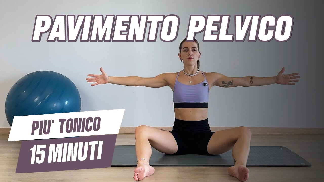 Pavimento Pelvico Tonico in 15 Min | Esercizi di Pilates a Casa