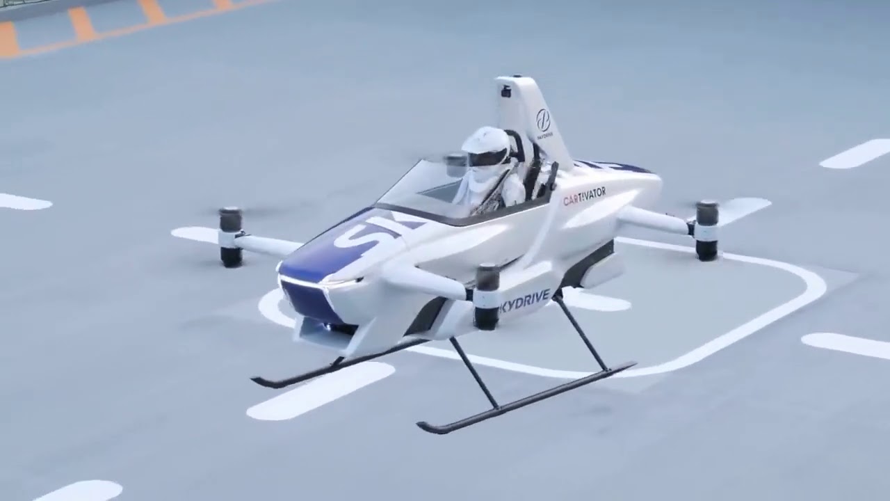 Предвестник летающих автомобилей - SkyDrive SD-03