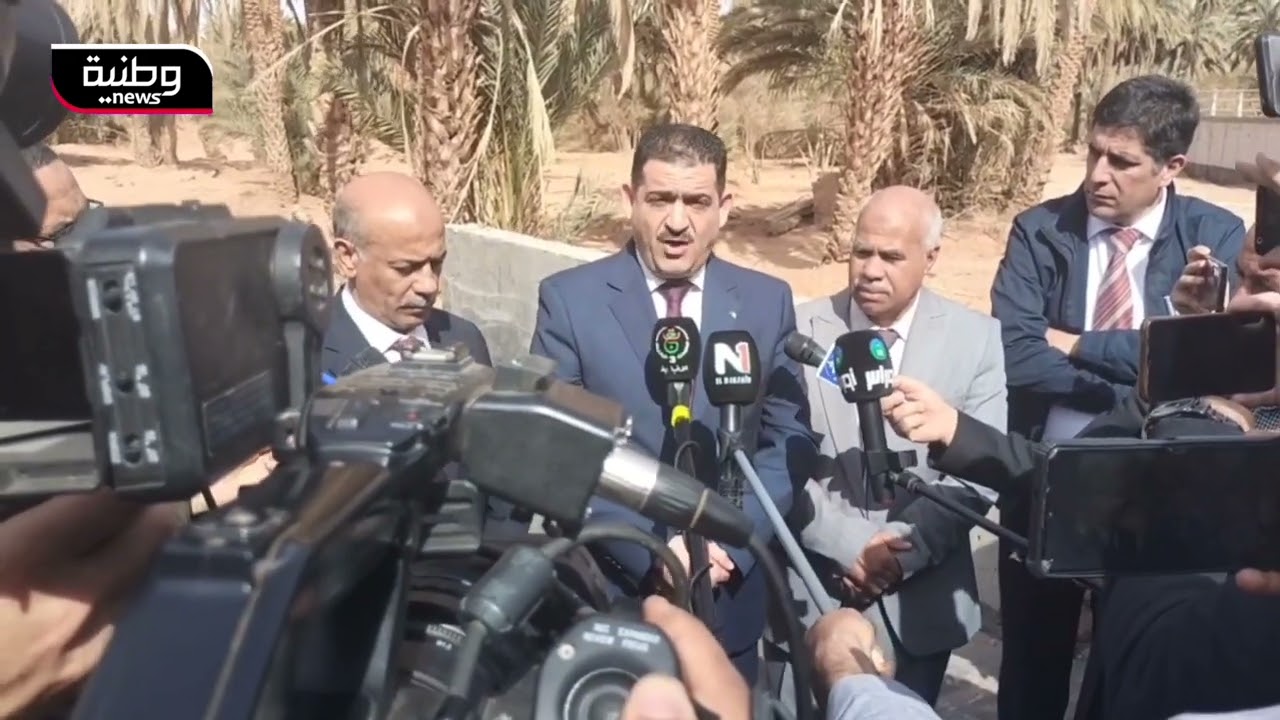 🔴 البيض| وزير الري طه دربال 