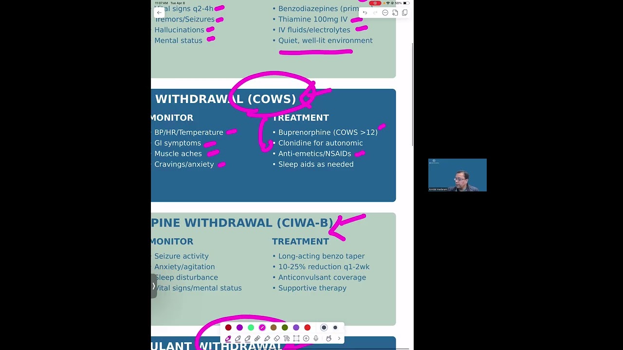 CIWA-Ar vs COWS vs CIWA-B | Withdrawal Scales Explained for PMHNP Boards