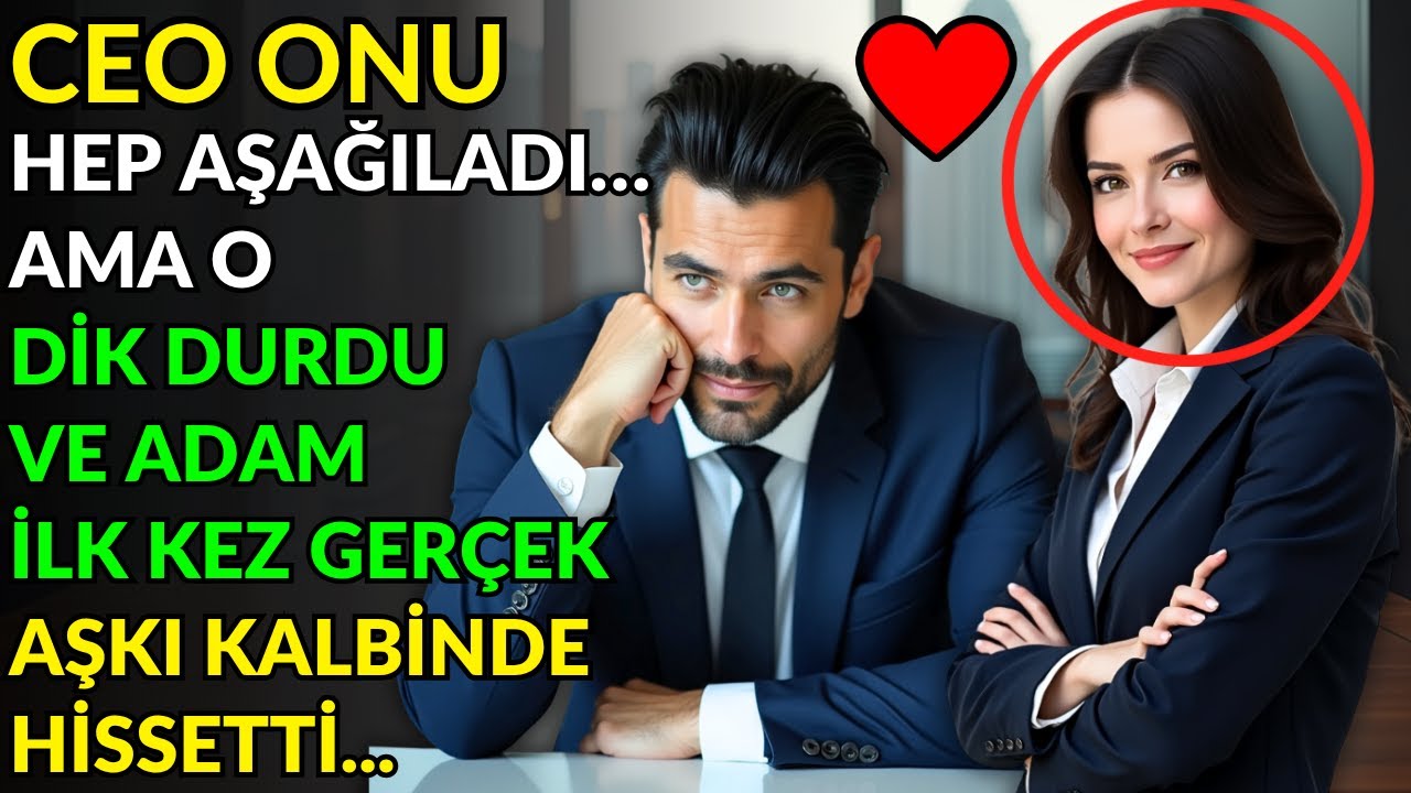 CEO ONU HEP AŞAĞILADI… AMA O DİK DURDU VE ADAM İLK KEZ GERÇEK AŞKI KALBİNDE HİSSETTİ
