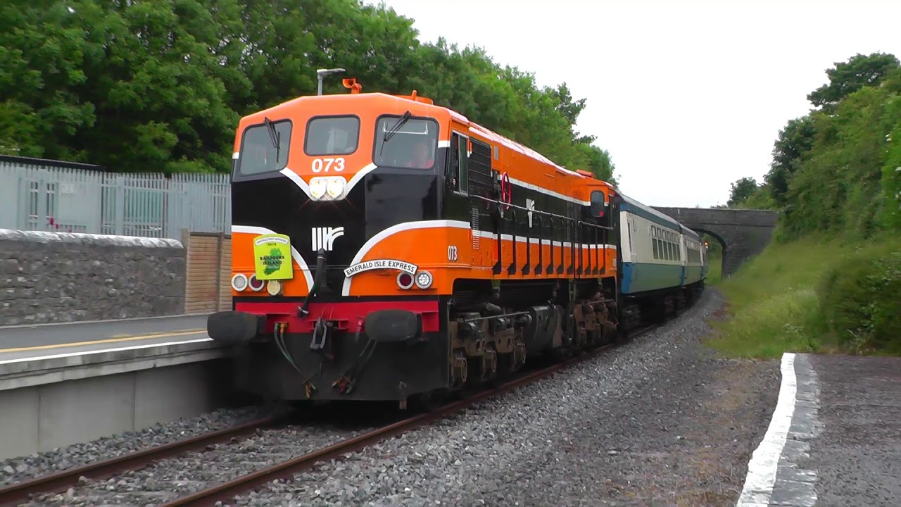 Railtours Ireland's ''Emerald Isle Express'' 10th - 16th of June 2018 - 071 class hauled