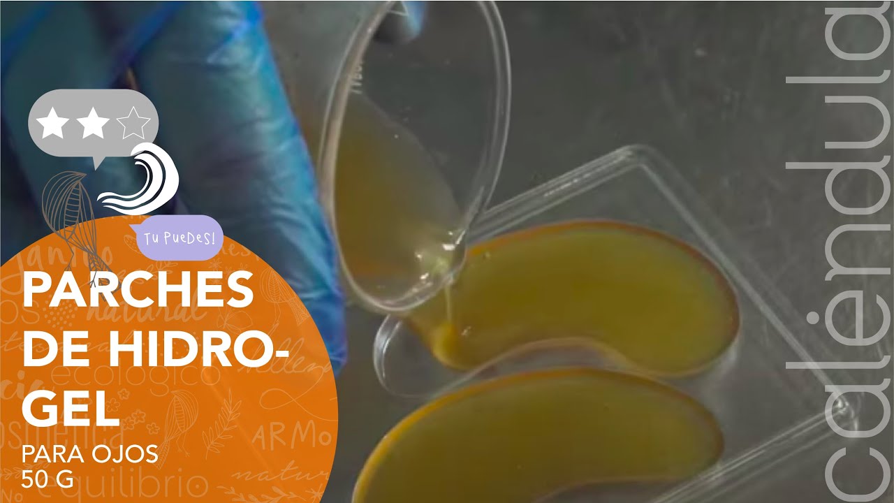 APRENDE A REALIZAR PARCHES DE HIDROGEL ¡AQUÍ, LA RECETA!