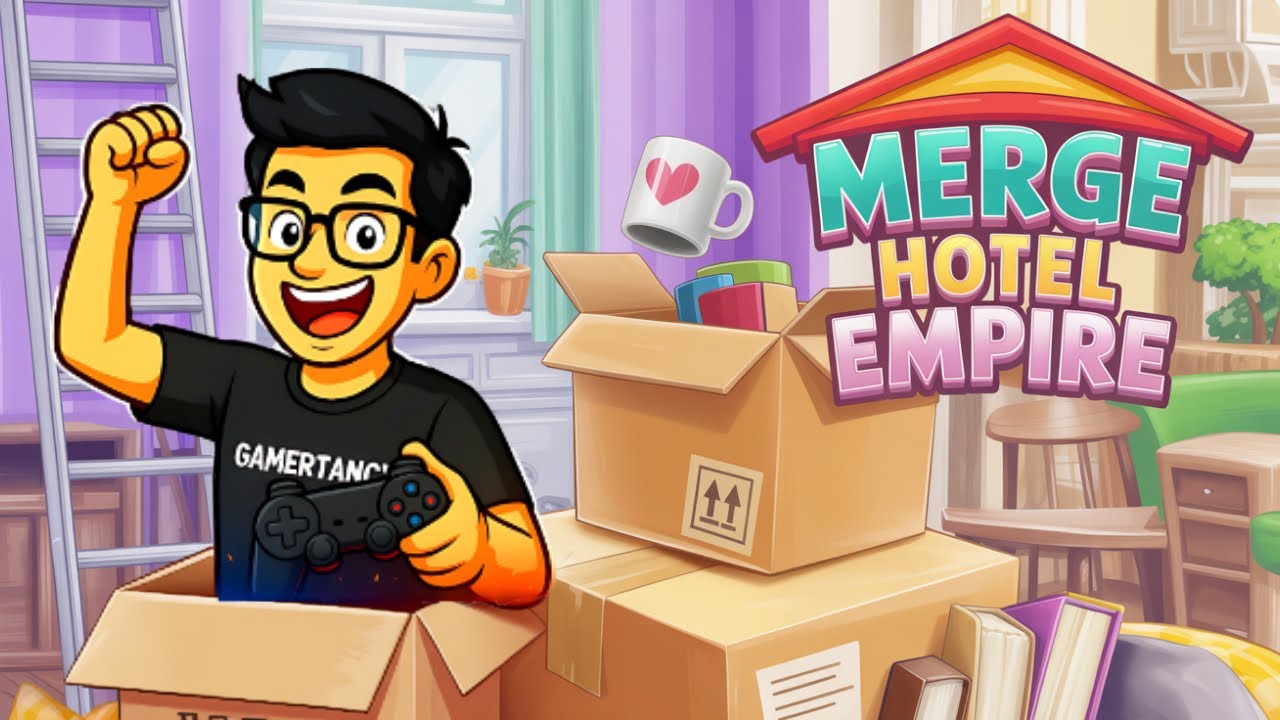 Playing Merge Hotel Empire Design Game | Luxury Hotel Makeover 🎯✨