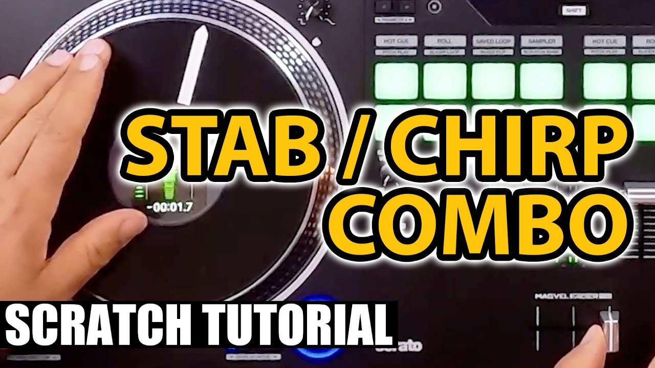 The Breakdown Episode 1 - Stab / Chirp Combo - Beginner Scratch Tutorial