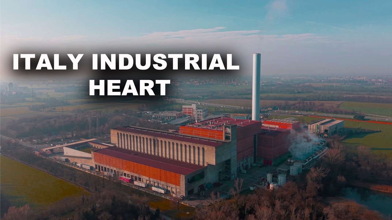 The Industrial Heart of Italy 🇮🇹  Inside Lombardy From Above