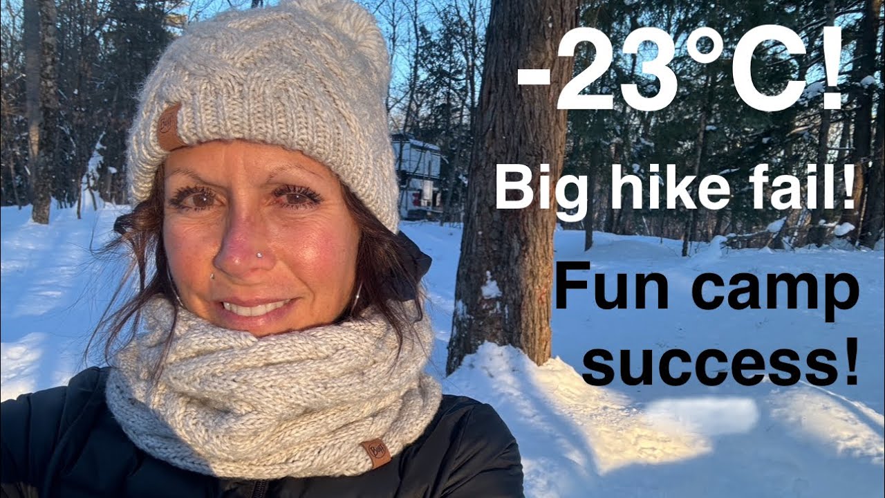251) Hike FAIL & Winter Camp FUN at Silent Lake!