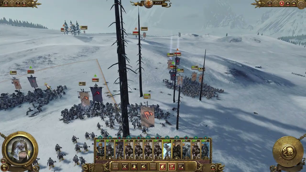 24 Wulfrik warhammer II Vanilla Immortal Marauders battle 12